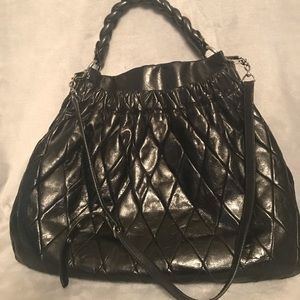 Miu Miu Beautiful Matelasse Large Black Bag